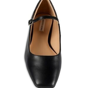 Saks Fifth Avenue Emma Leather Ballet Flats. Color Black. Size 11